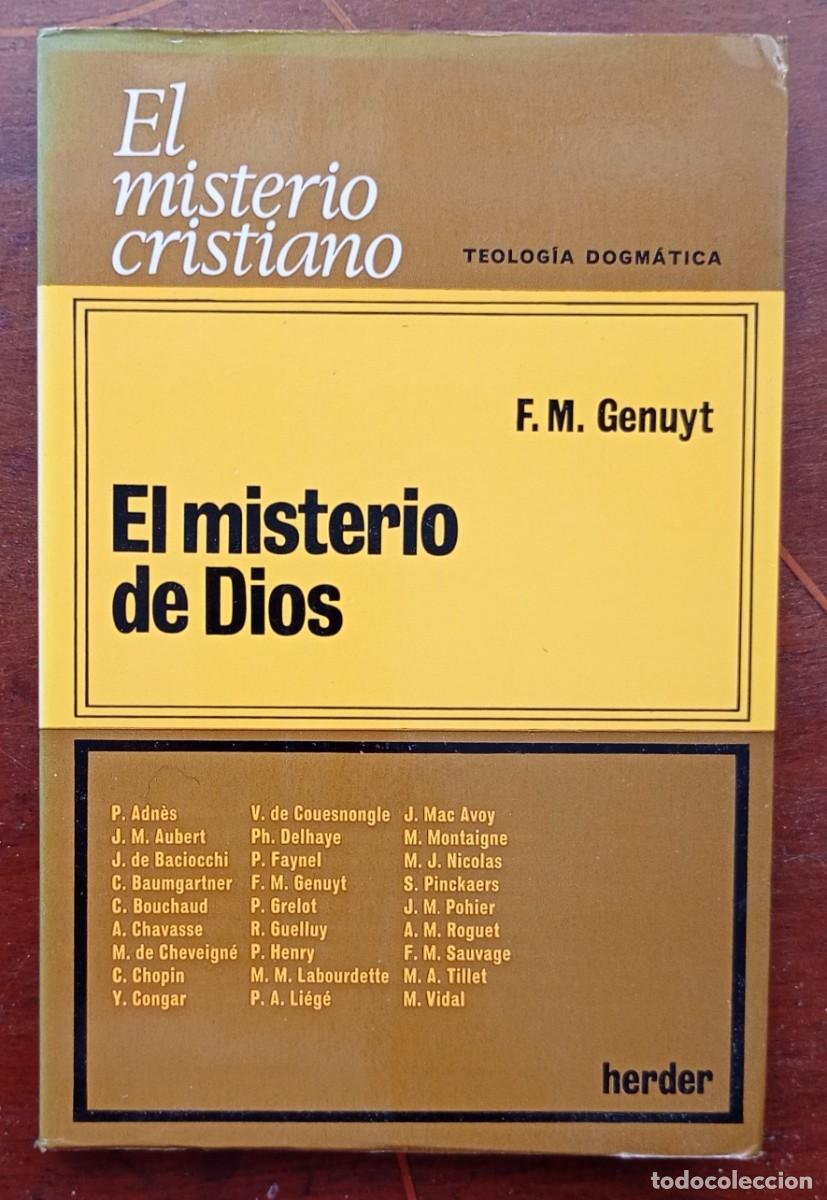 Libros de segunda mano: F. M. Genuyt EL MISTERIO DE DIOS