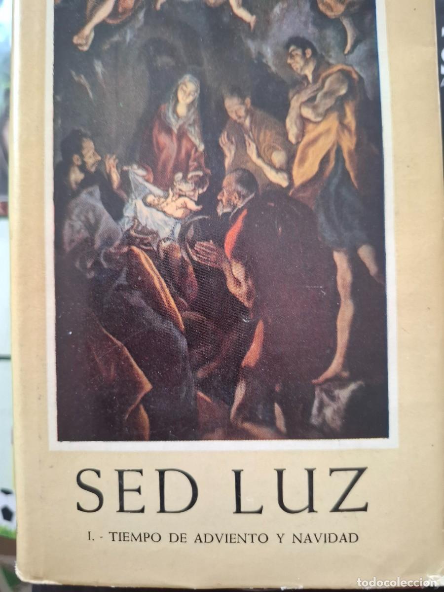 Libros de segunda mano: sed luz 1 tiempo de Adviento y Navidad Benedikt Baur O S B -meditaciones lit&uacute;rgicas-