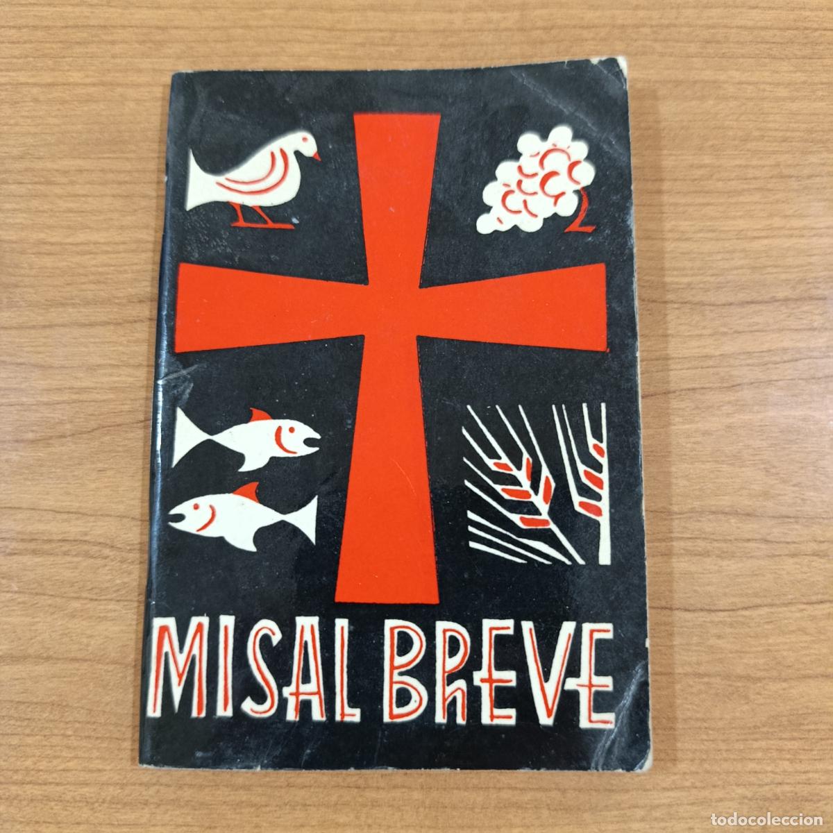 Libros de segunda mano: MISAL BREVE. JOSE MIGUEL SUSTAET, 1965
