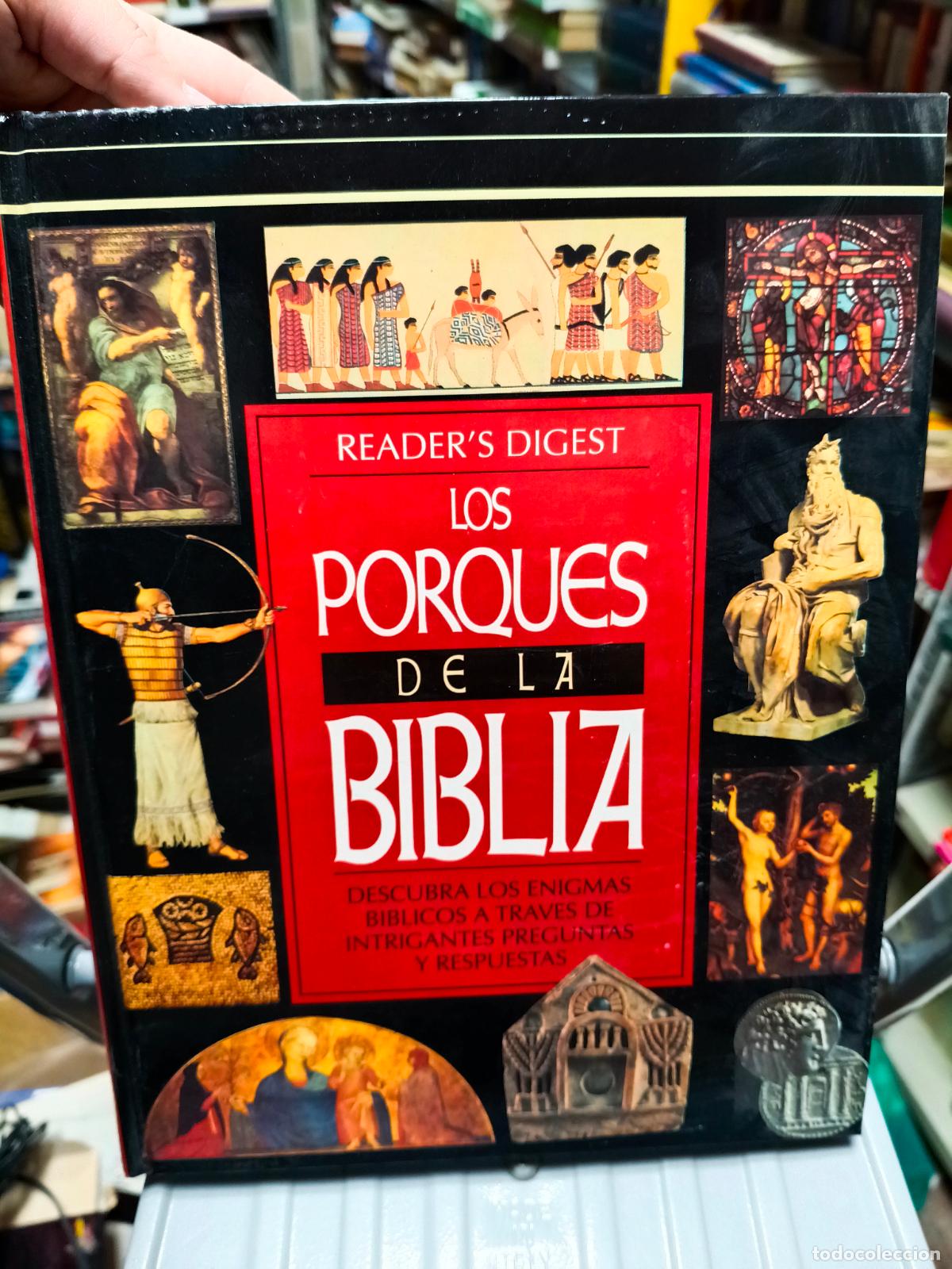 Libros de segunda mano: LOS PORQU&Eacute;S DE LA BIBLIA, ENIGMAS B&Iacute;BLICOS. LIBRO READER'S DIGEST A&Ntilde;O 1994