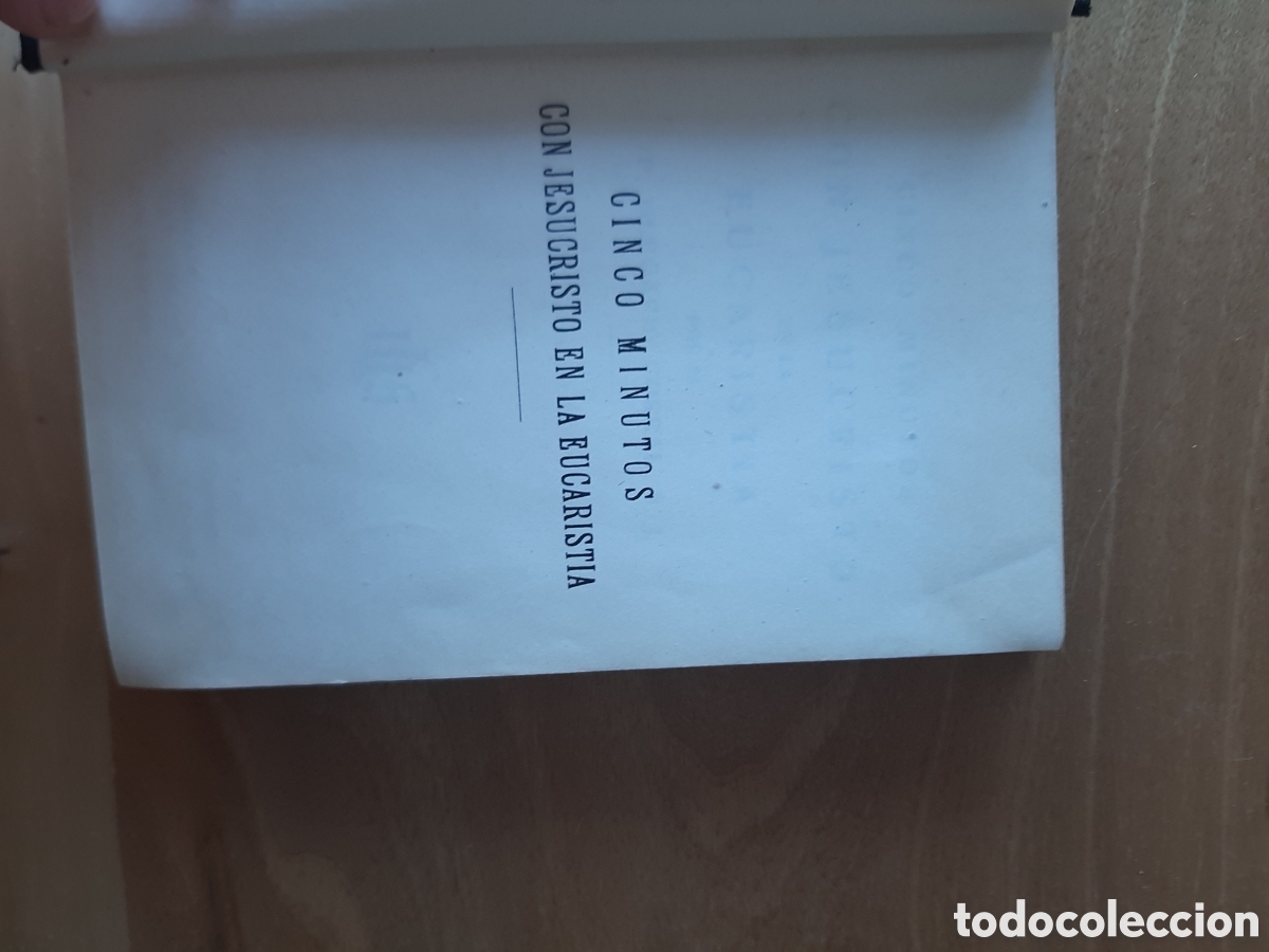 Libros de segunda mano: Cinco minutos con Jesucristo a&ntilde;os 40
