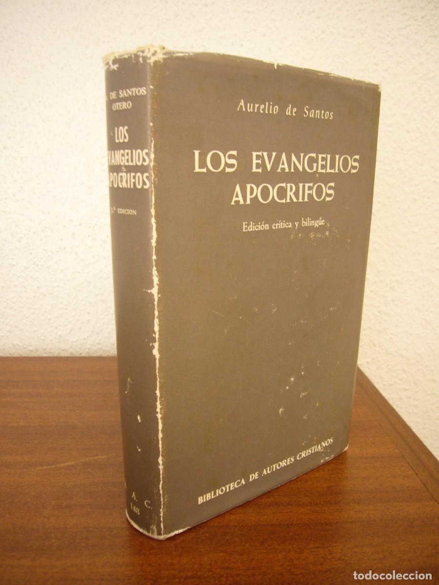 Libros de segunda mano: LOS EVANGELIOS AP&Oacute;CRIFOS. EDICI&Oacute;N CR&Iacute;TICA Y BILING&Uuml;E (BAC, 1975) AURELIO DE SANTOS (ED.). TAPA DURA.