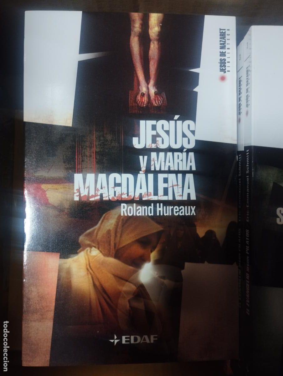 Libros de segunda mano: JESUS Y MARIA MAGDALENA - ROLAND HUREAUX - BIBLIOTECA JESUS DE NAZARET - EDAF - NUEVO