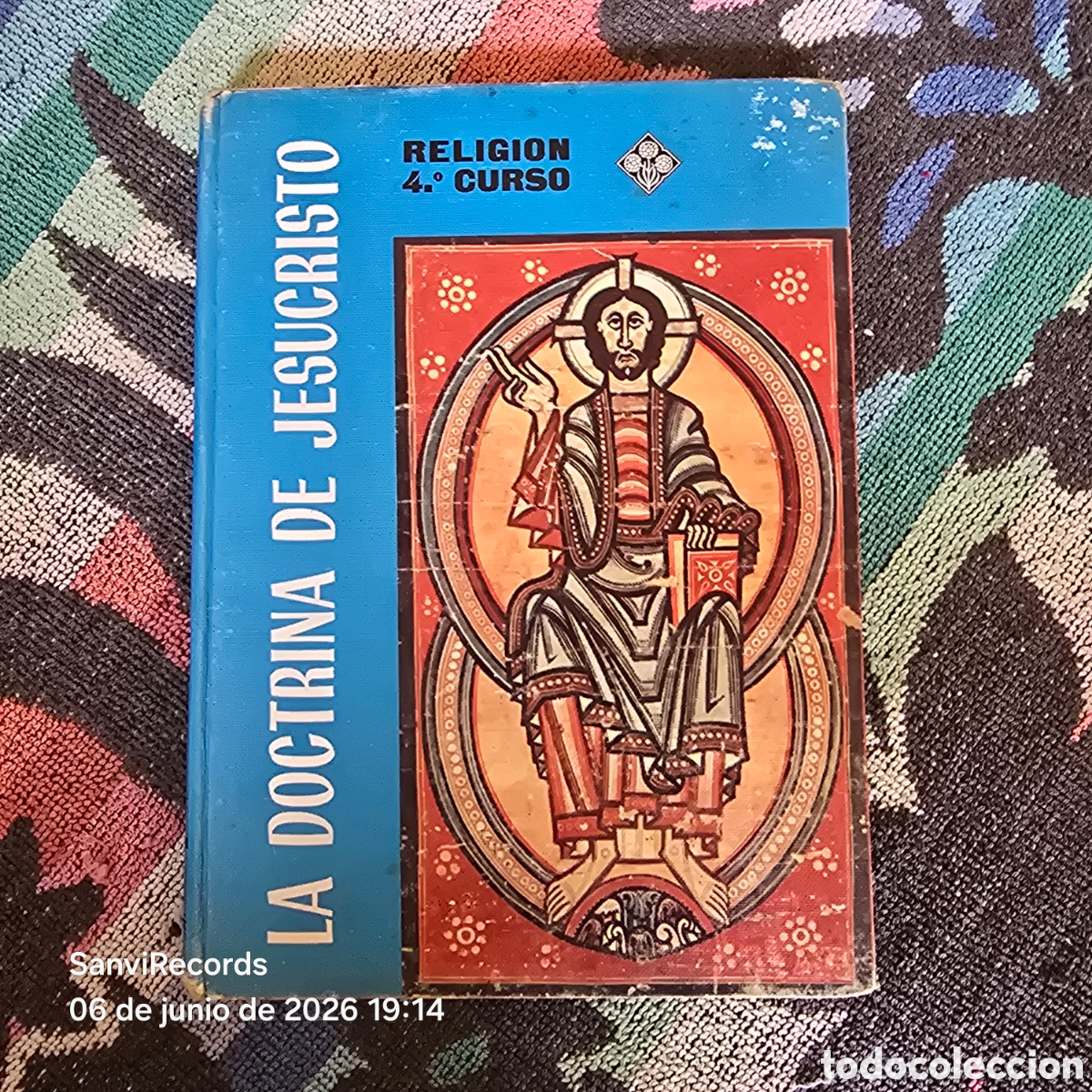 Libros de segunda mano: LA DOCTRINA DE JESUCRISTO, RELIGI&Oacute;N 4&deg; CURSO (EDELVIVES) (LUIS VIVES)