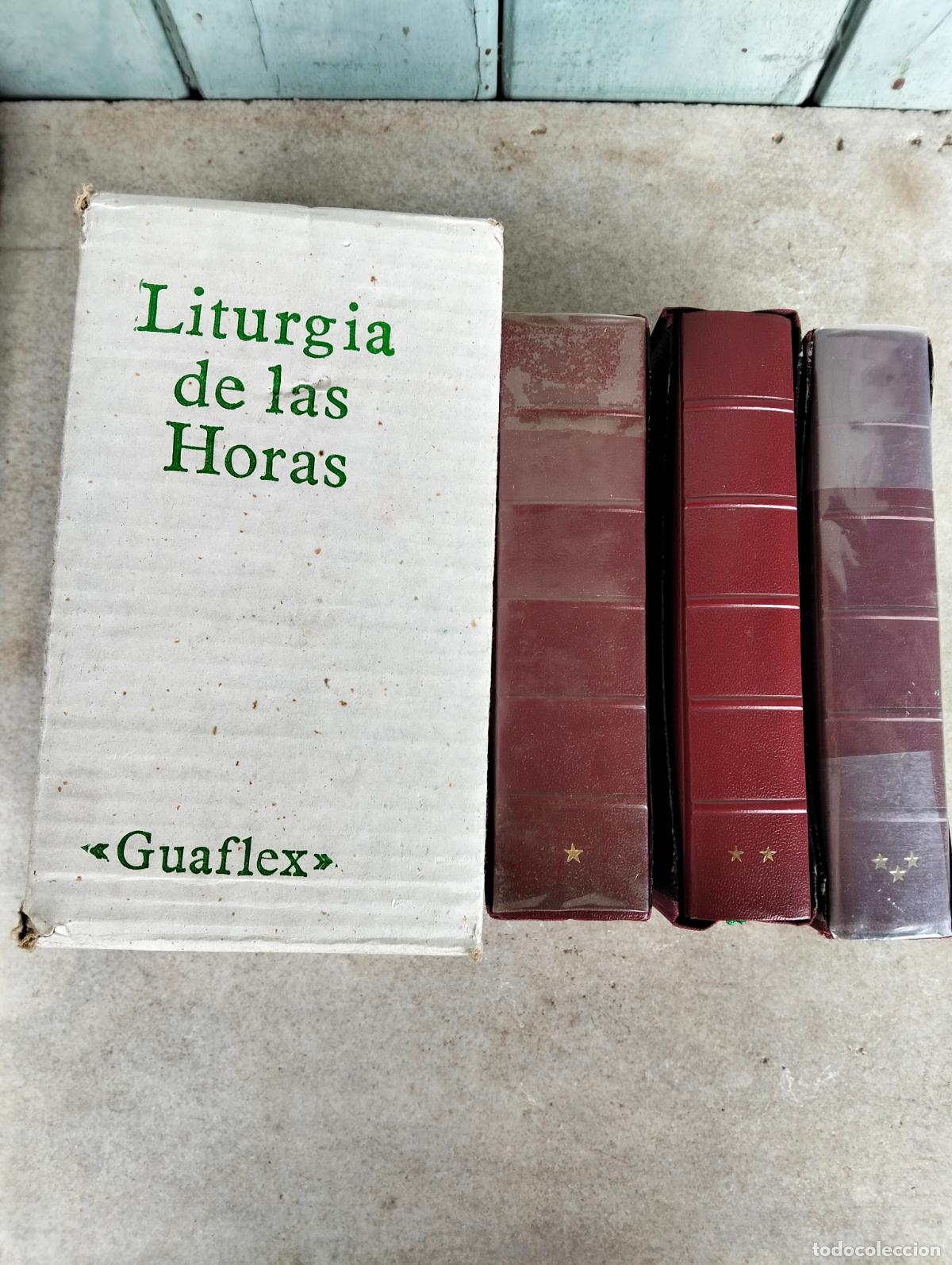 Libros de segunda mano: Liturgia de las horas oficio divino seg&uacute;n el concilio vaticano I II III lote libros espa&ntilde;ol 1972