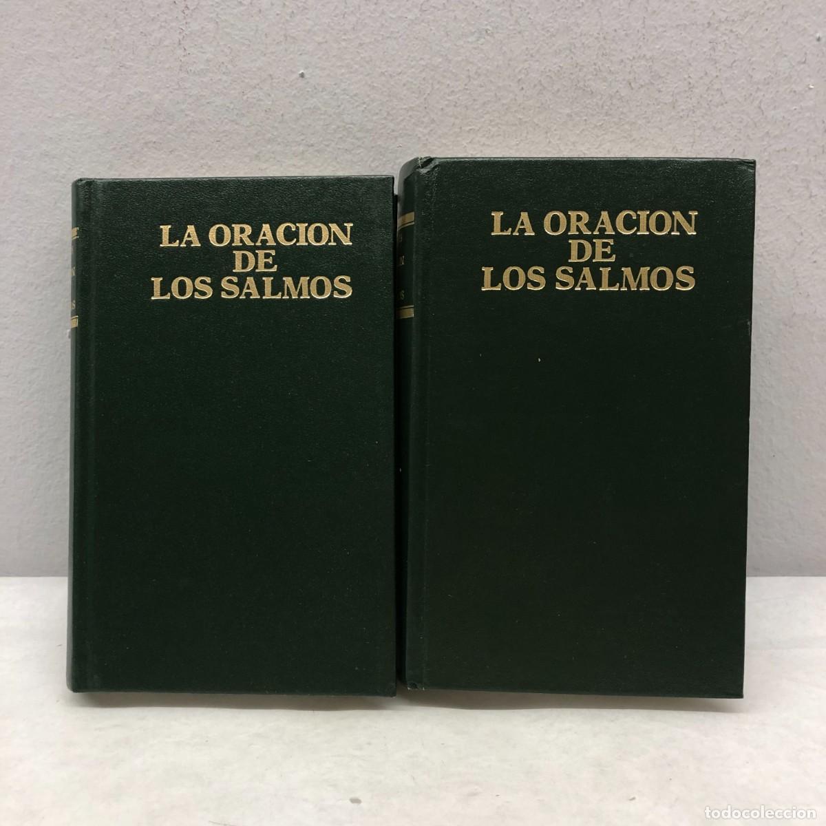Libros de segunda mano: LA ORACION DE LOS SALMOS - JUSTO COLLANTES - EDITORIAL EDAPOR - 2002 - LOTE 2 TOMOS: I-II / 680