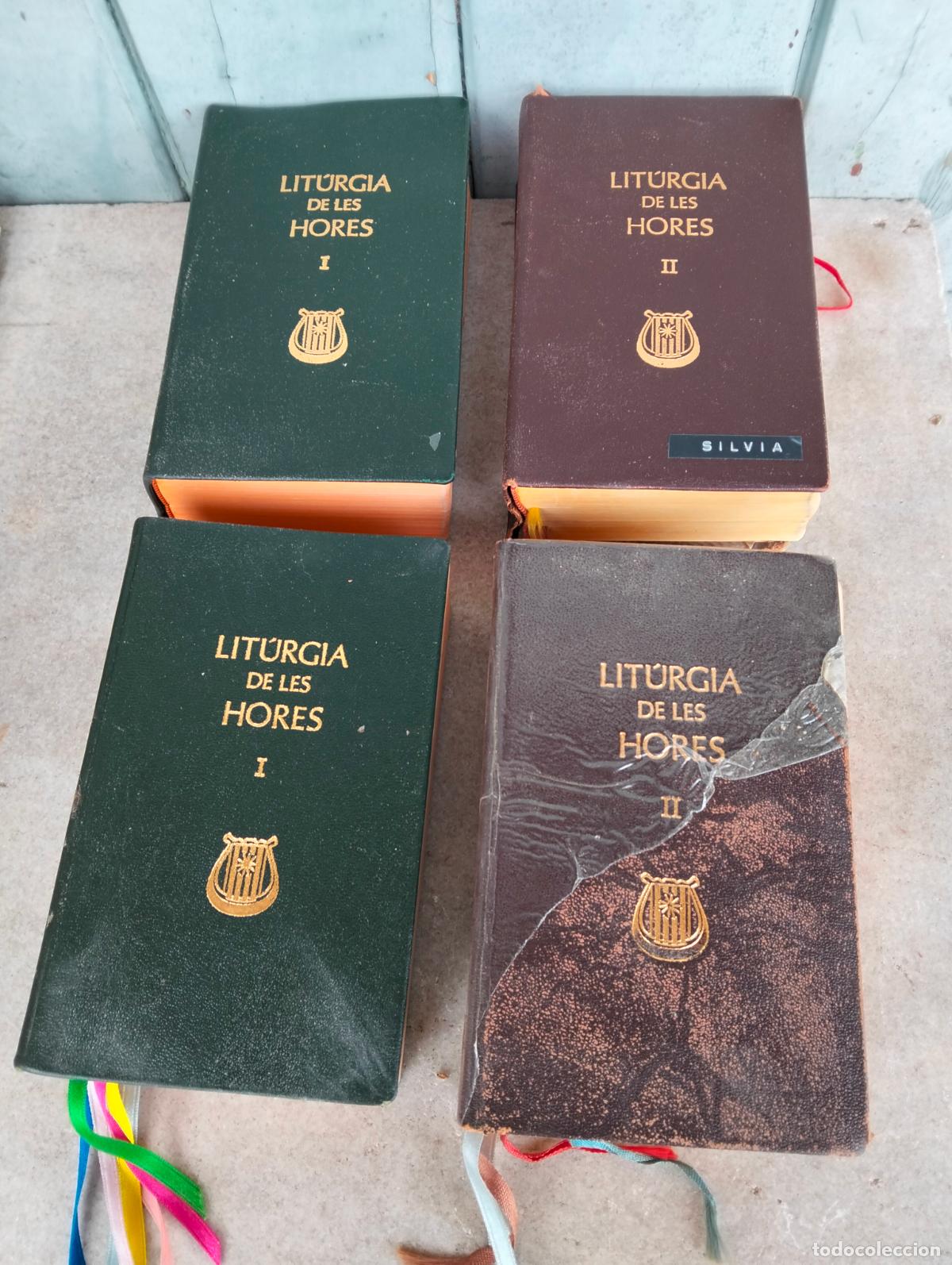 Gebrauchte B&uuml;cher: Lit&uacute;rgia de les hores segons el ritu rom&agrave; I II ofici div&iacute; Regina 1977 1978 lote 4 llibres catal&agrave;
