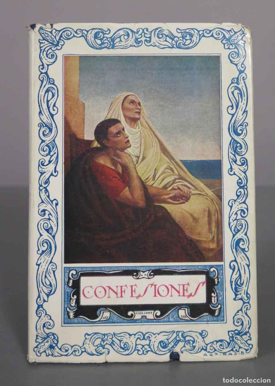 Libros de segunda mano: Confesiones de San Agust&iacute;n - P. Valentin M. S&aacute;nchez Ruiz - Segunda edicion - Apostolado de la Prensa