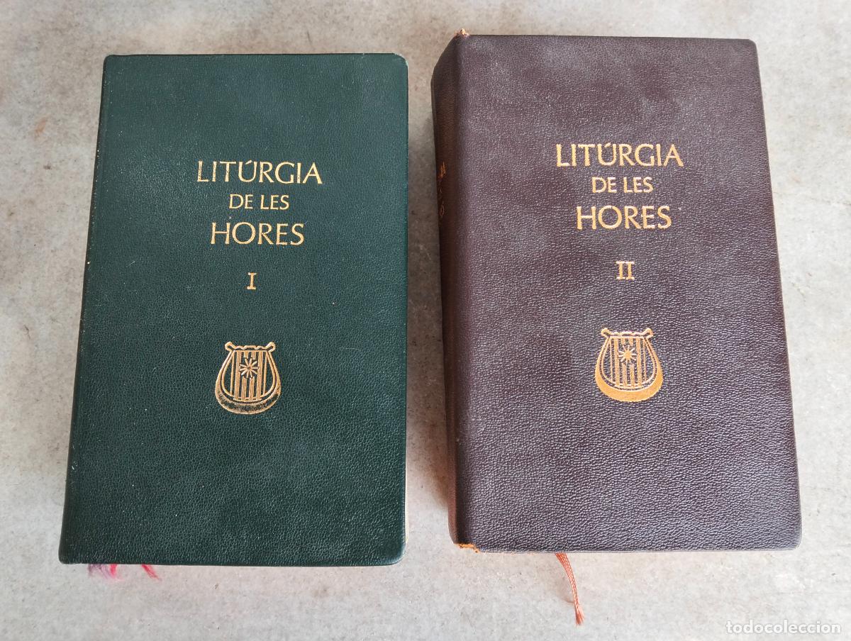 Gebrauchte B&uuml;cher: Lit&uacute;rgia de les hores segons el ritu rom&agrave; I II ofici div&iacute; Regina 1977 1978 lote 2 llibres catal&agrave;