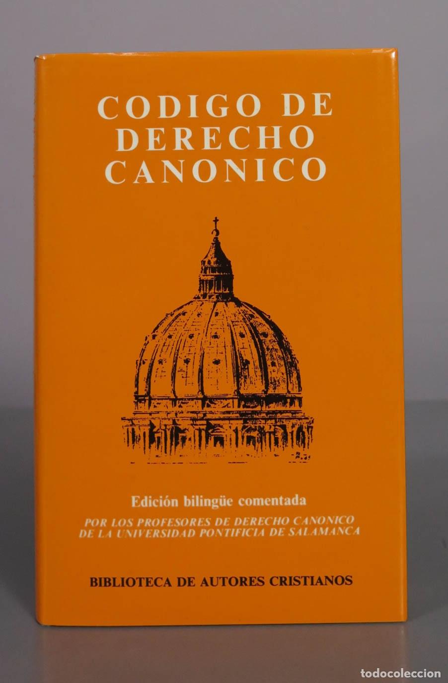 Libros de segunda mano: C&oacute;digo de Derecho Can&oacute;nico - Edici&oacute;n biling&uuml;e comentada - BAC 1995