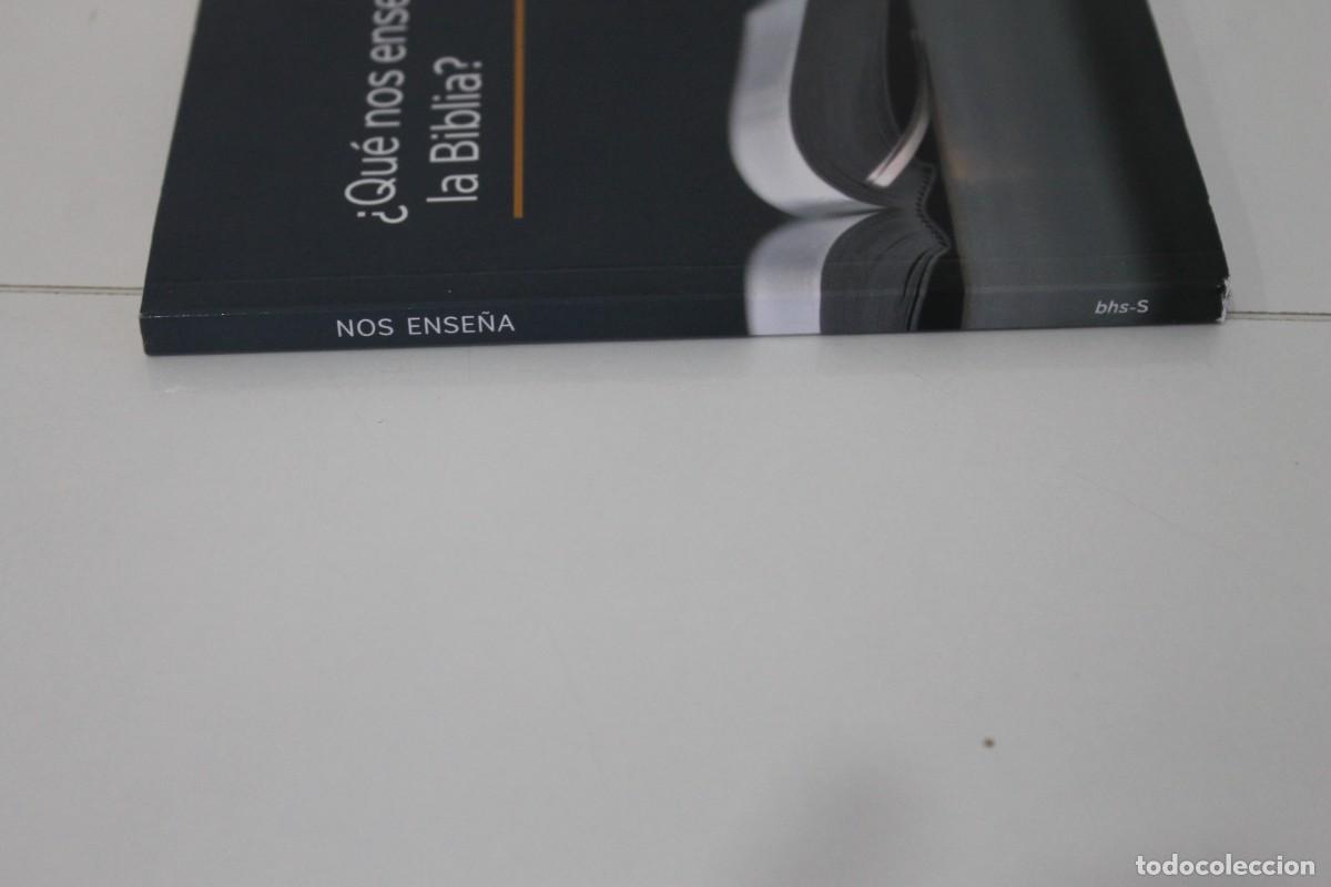Libros de segunda mano: &iquest;QU&Eacute; NOS ENSE&Ntilde;A LA BIBLIA? 2017 - Foto 3
