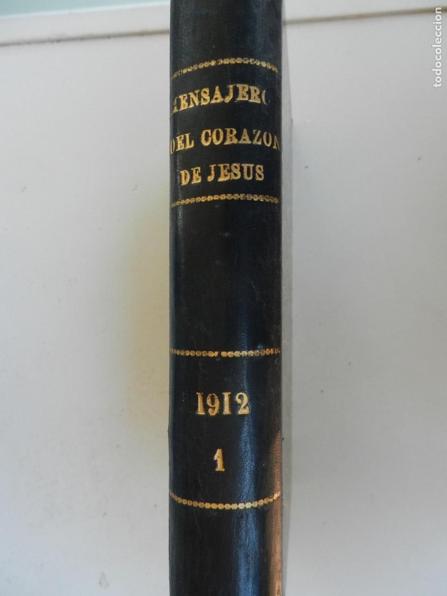 Libros de segunda mano: EL MENSAJERO DEL CORAZ&Oacute;N DE JES&Uacute;S Y DEL APOSTOLADO DE LA ORACI&Oacute;N-REVISTA MENSUAL JESUITAS-ENERO 1912