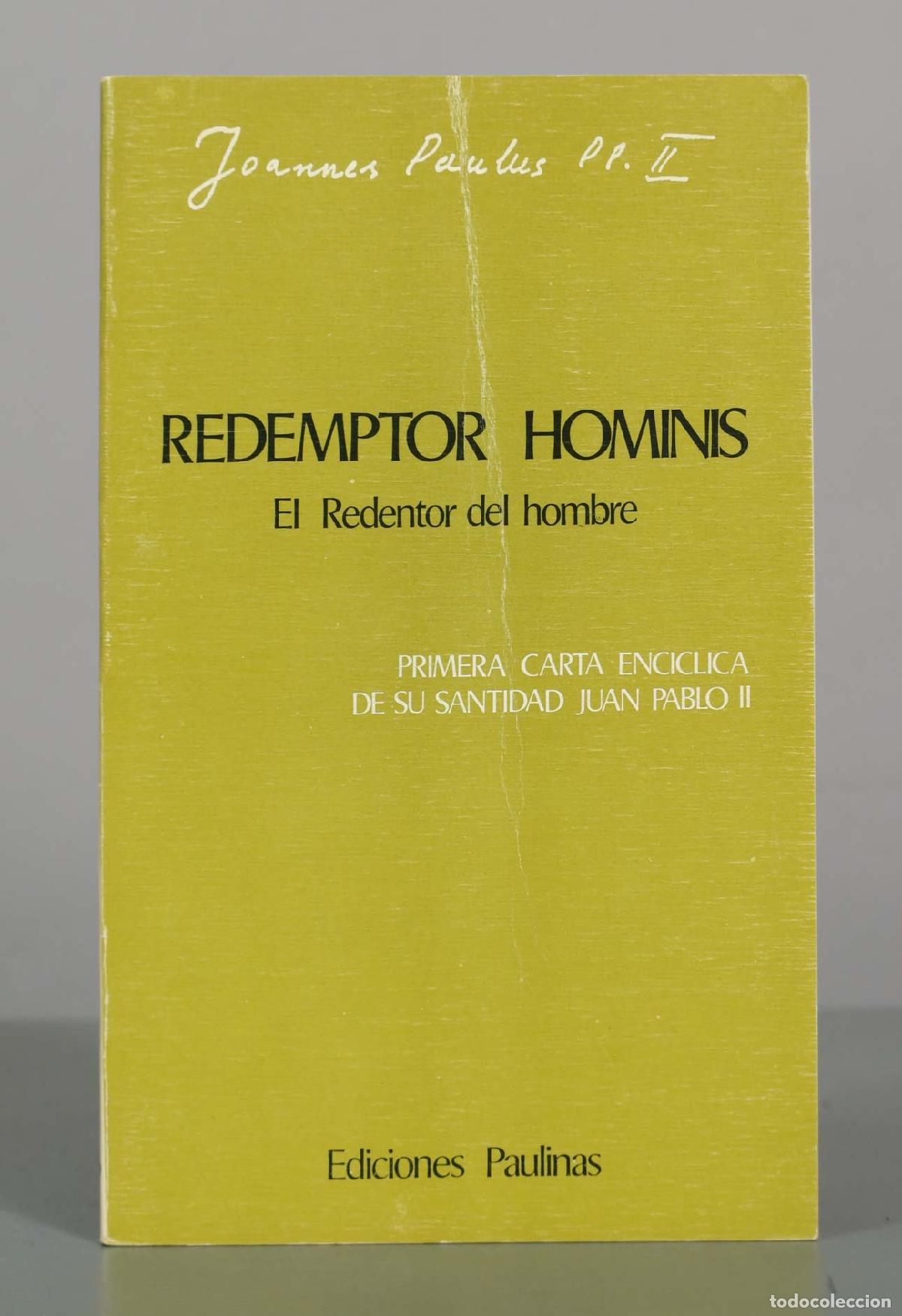 Libros de segunda mano: Redemptor hominis - El Redentor del hombre - Joannes Paulus PP. II - Ediciones Paulinas