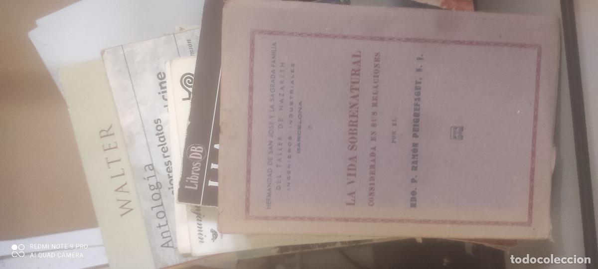 Libros de segunda mano: LA VIDA SOBRENATURAL CONSIDERADA EN SUS RELACIONES. Rdo. P. Ram&oacute;n Puigrefagut, S.J.