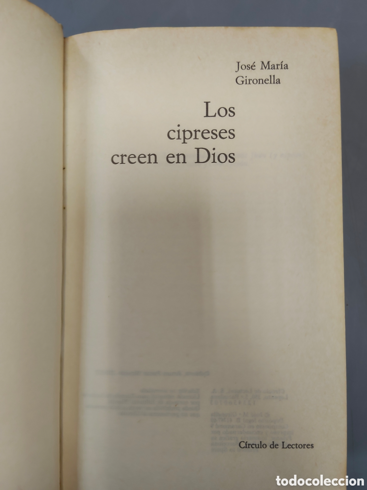 Libros de segunda mano: Los cipreses creen en DIOS - Foto 2