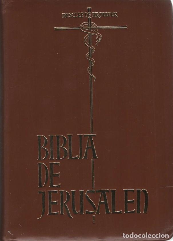 Libros de segunda mano: BIBLIA DE JERUSALEN (CON ESTUCHE) DESCLEE DE BROUWER A-BIBLISF-123