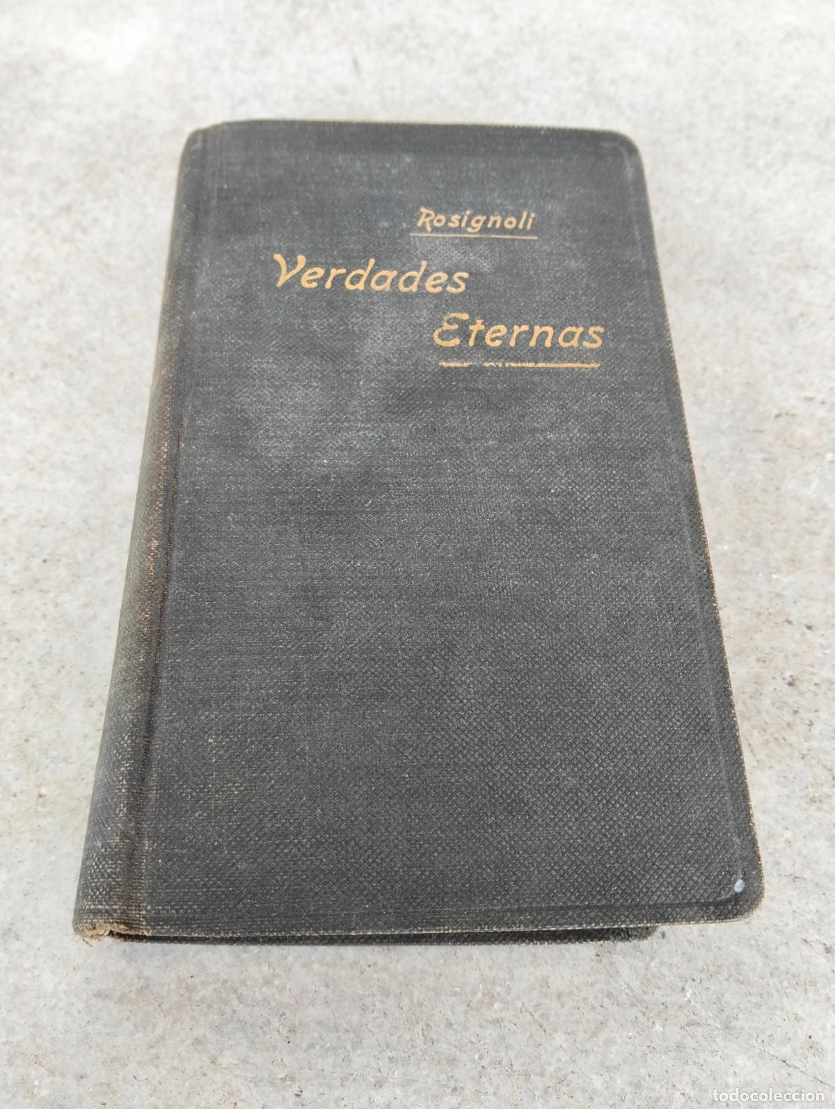 Livres d'occasion: Verdades eternas, Carlos Rosignoli explicadas en lecciones ordenadas ejercicios espirituales