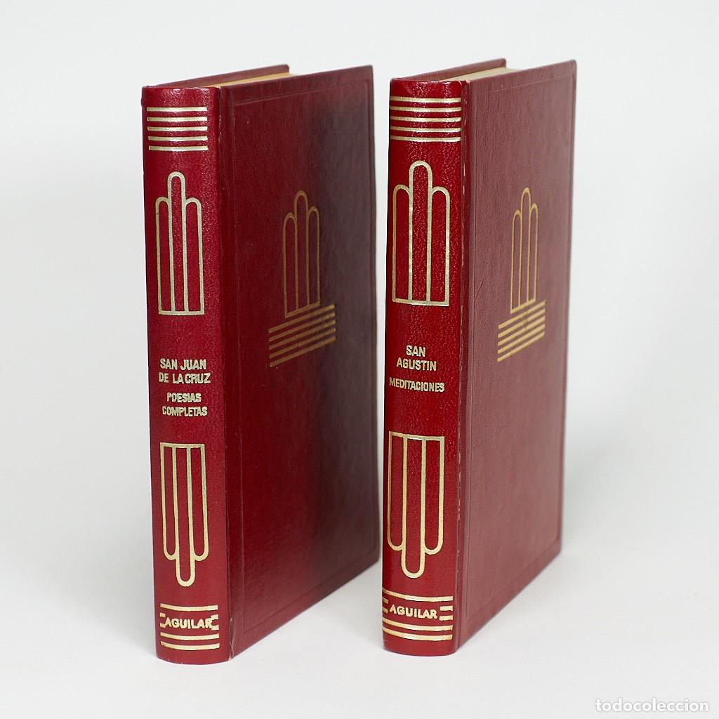 Libros de segunda mano: Libros Meditaciones de San Agust&iacute;n y Poes&iacute;as Completas de San Juan de la Cruz