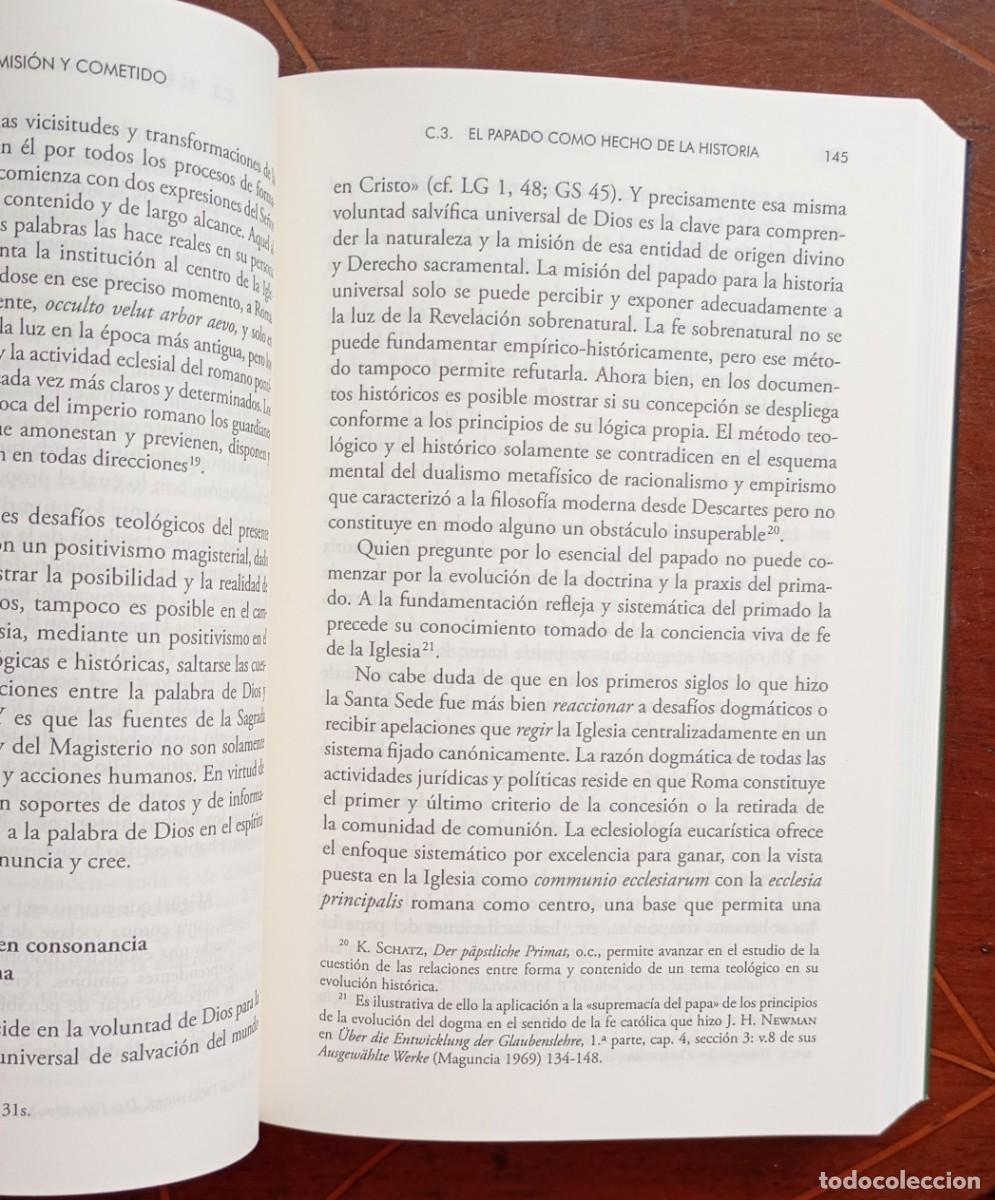 Libros de segunda mano: Gerhard Card. Muller EL PAPA, MISION Y COMETIDO - Foto 2