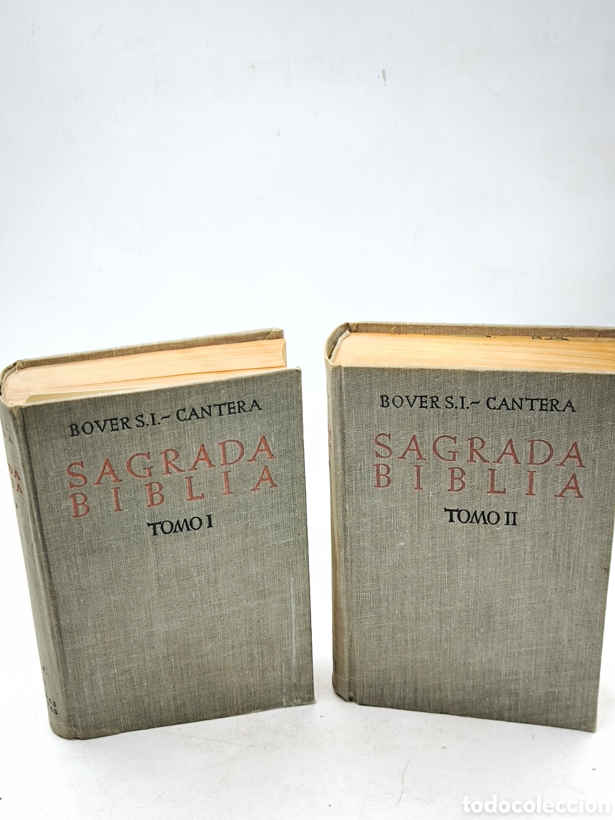 Gebrauchte B&uuml;cher: Sagrada Biblia Bover - Cantera.1948