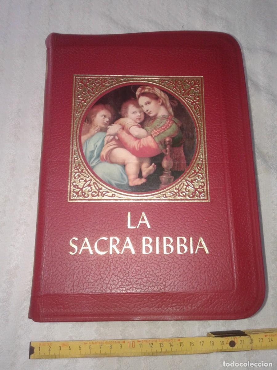 Libros de segunda mano: LA SACRA BIBBIA, THE CATHOLIC PRESS, 1970, EN ITALIANO, M