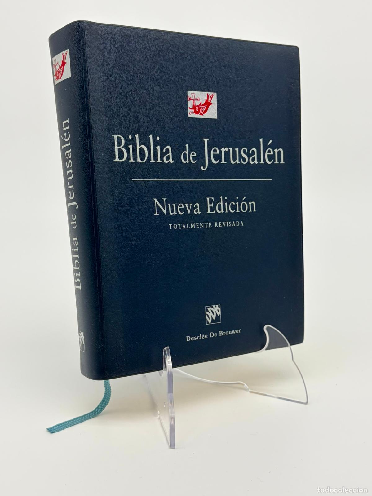 Libros de segunda mano: BIBLIA DE JERUSALEN: NUEVA EDICION TOTALMENTE REVISADA - DESCL&Eacute;E DE BROUWER