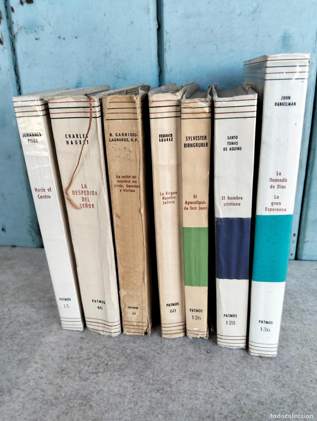 Gebrauchte B&uuml;cher: Lote libros religiosos Patmos antiguos colecci&oacute;n 15 46 51 60 126 128 136
