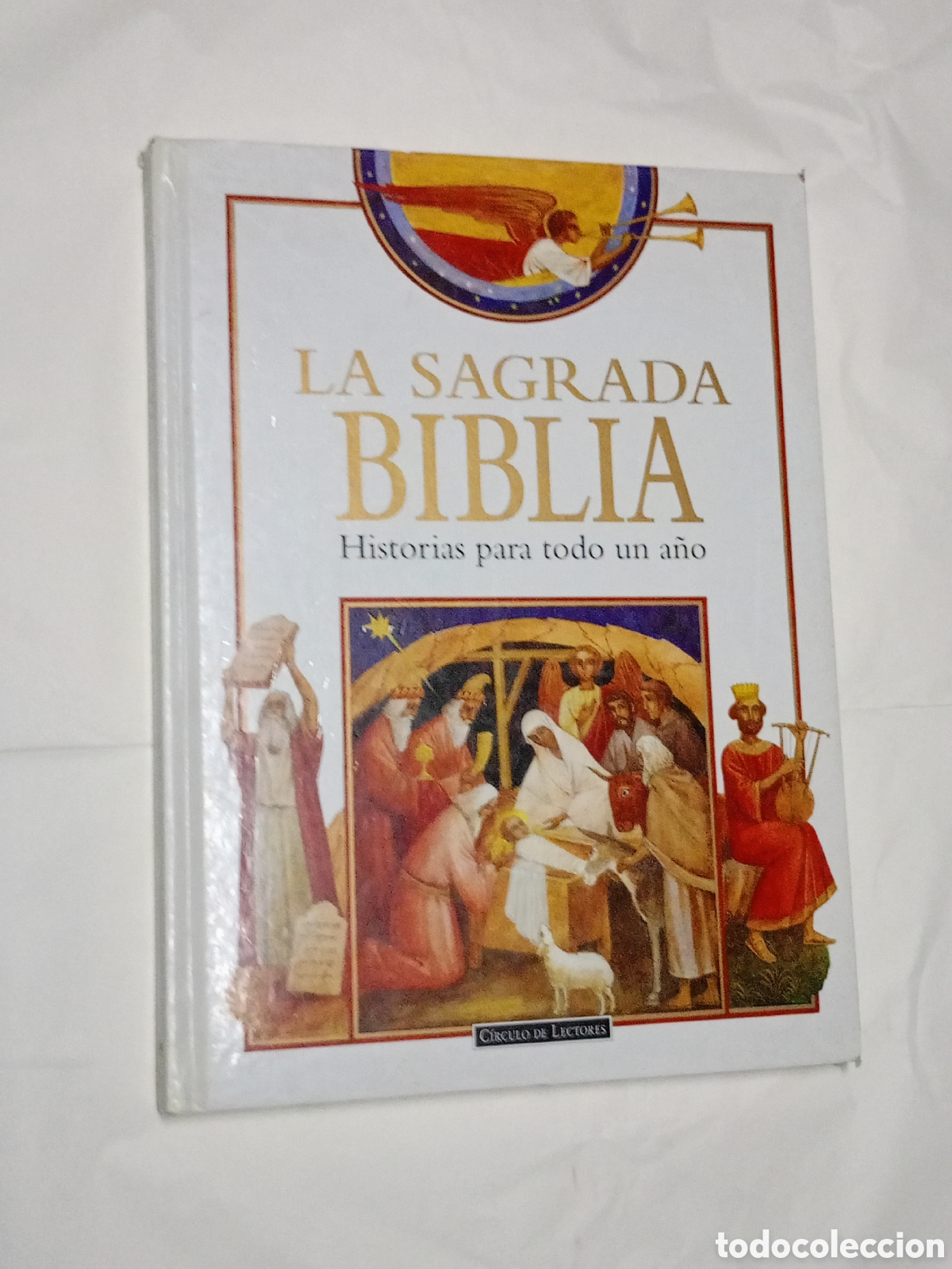 Libros de segunda mano: LA SAGRADA BIBLIA - HISTORIAS PARA TODO EL A&Ntilde;O - Dibujos de M. FIODOROV - C&Iacute;RCULO DE LECTORES 1997