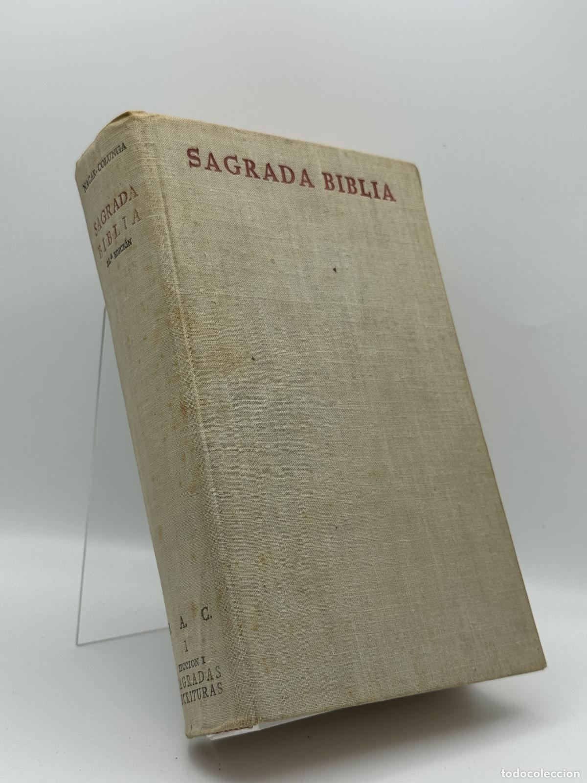 Gebrauchte B&uuml;cher: Sagrada biblia - Nacar Colugna