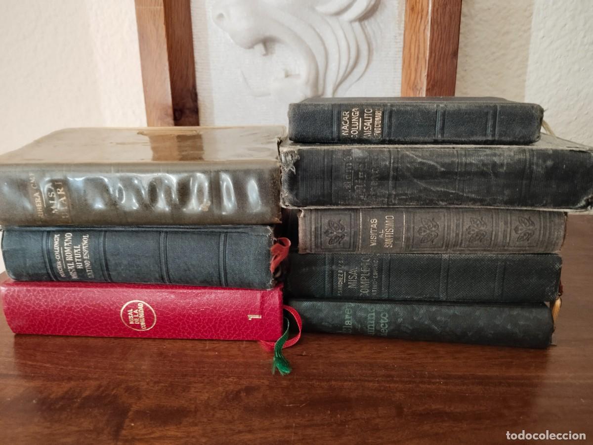 Gebrauchte B&uuml;cher: Lote de 8 antiguos misales. Ver.