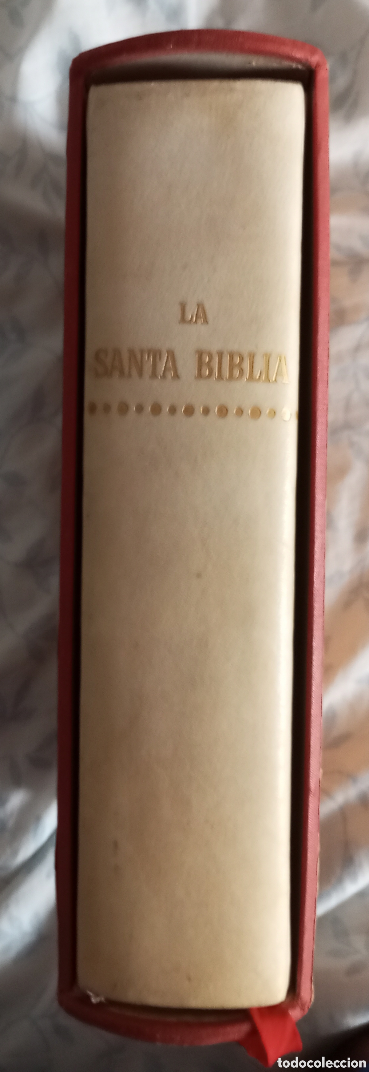Libros de segunda mano: Santa Biblia editorial planeta Jos&eacute; mar&iacute;a Casciano Tercera edici&oacute;n 1966 Juan XXIII estuche de madera
