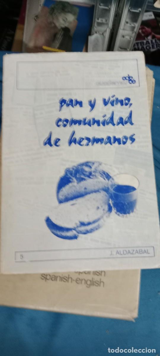 Libros de segunda mano: PAN Y VINO COMUNIDAD DE HERMANOS LIBRO GG-DNI