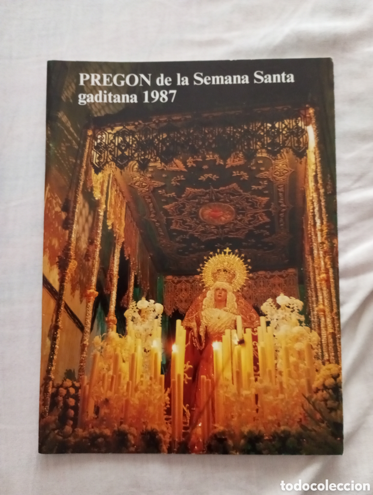 Libros de segunda mano: Preg&oacute;n semana santa de C&aacute;diz 1987 39 pag
