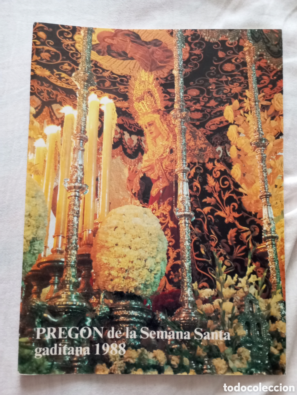 Libros de segunda mano: Preg&oacute;n semana santa de C&aacute;diz 1988 52 pp