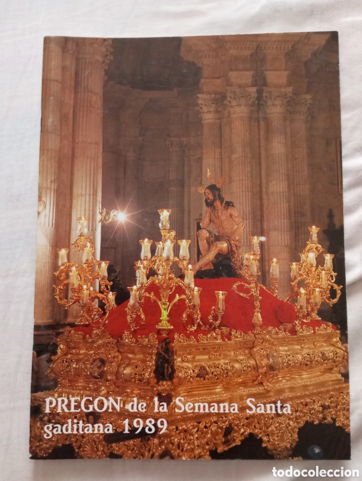 Libros de segunda mano: Preg&oacute;n semana santa de C&aacute;diz 1989 42 pp