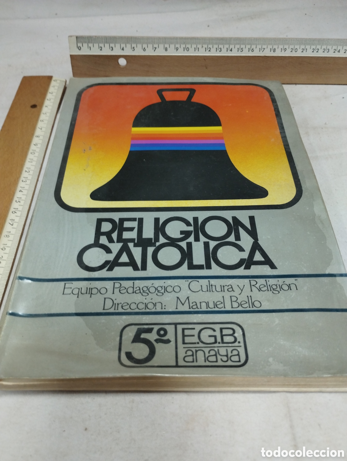 Libros de segunda mano: Religi&oacute;n cat&oacute;lica. 5&deg; EGB. Editorial Anaya, 1983