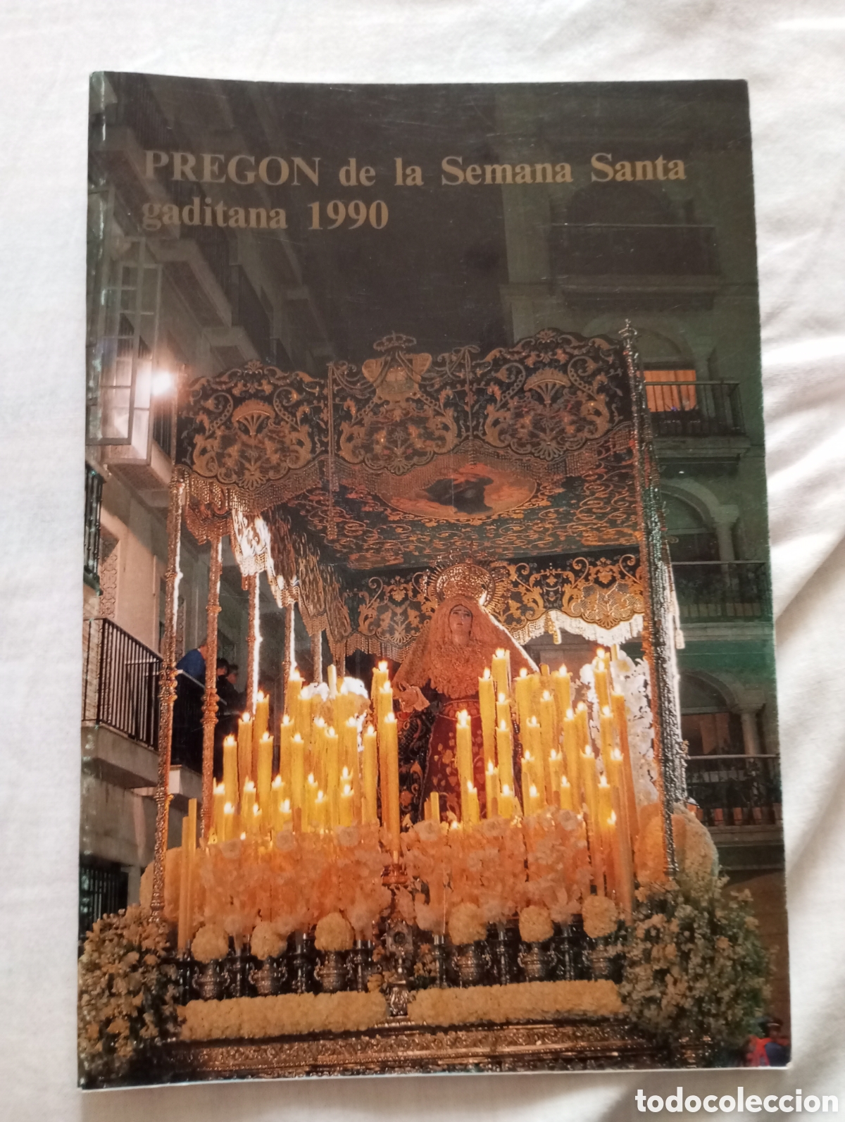 Libros de segunda mano: Preg&oacute;n semana santa de C&aacute;diz 1990 47 pp