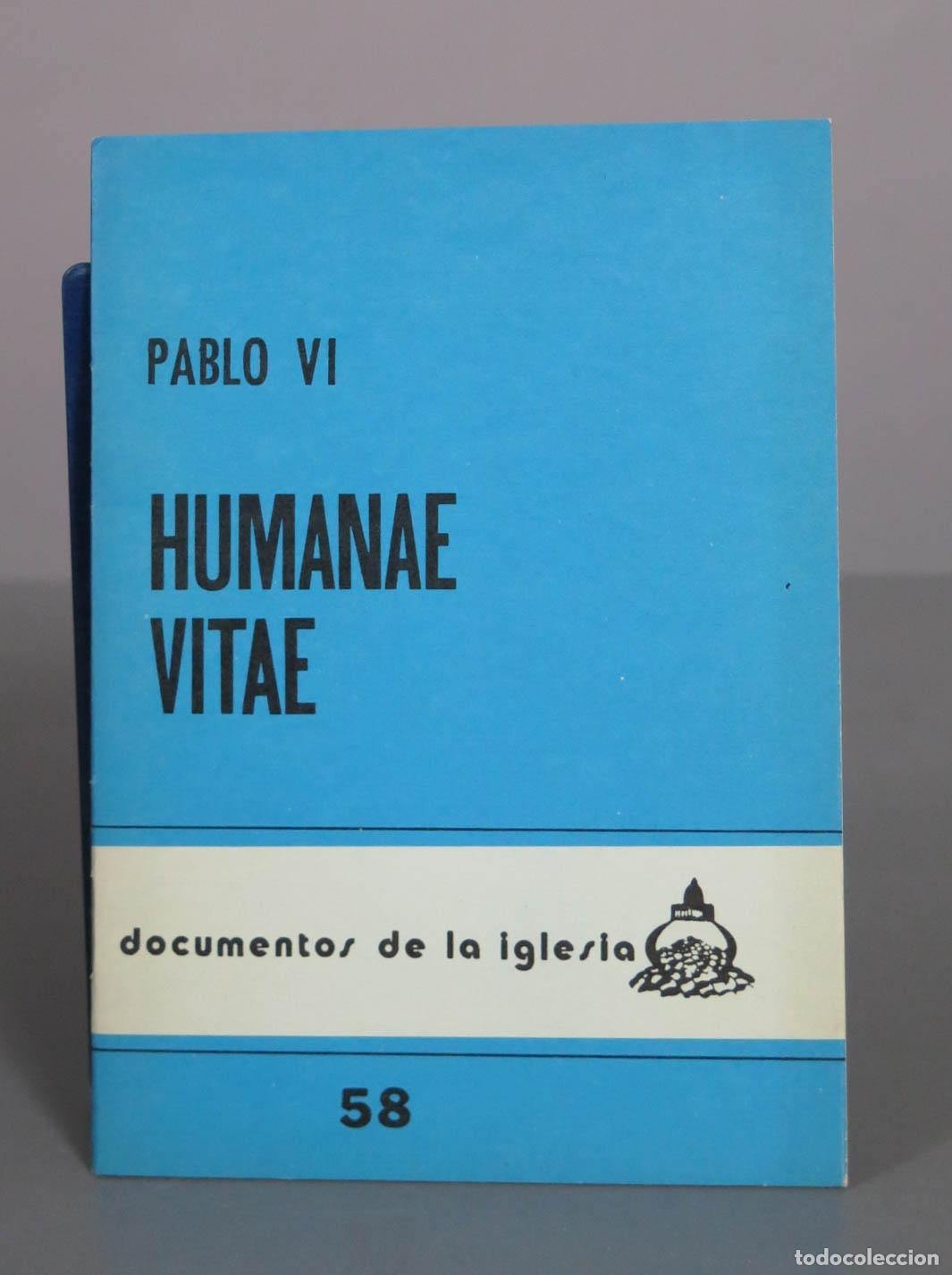 Libros de segunda mano: Humanae Vitae - Pablo VI - Paulinas