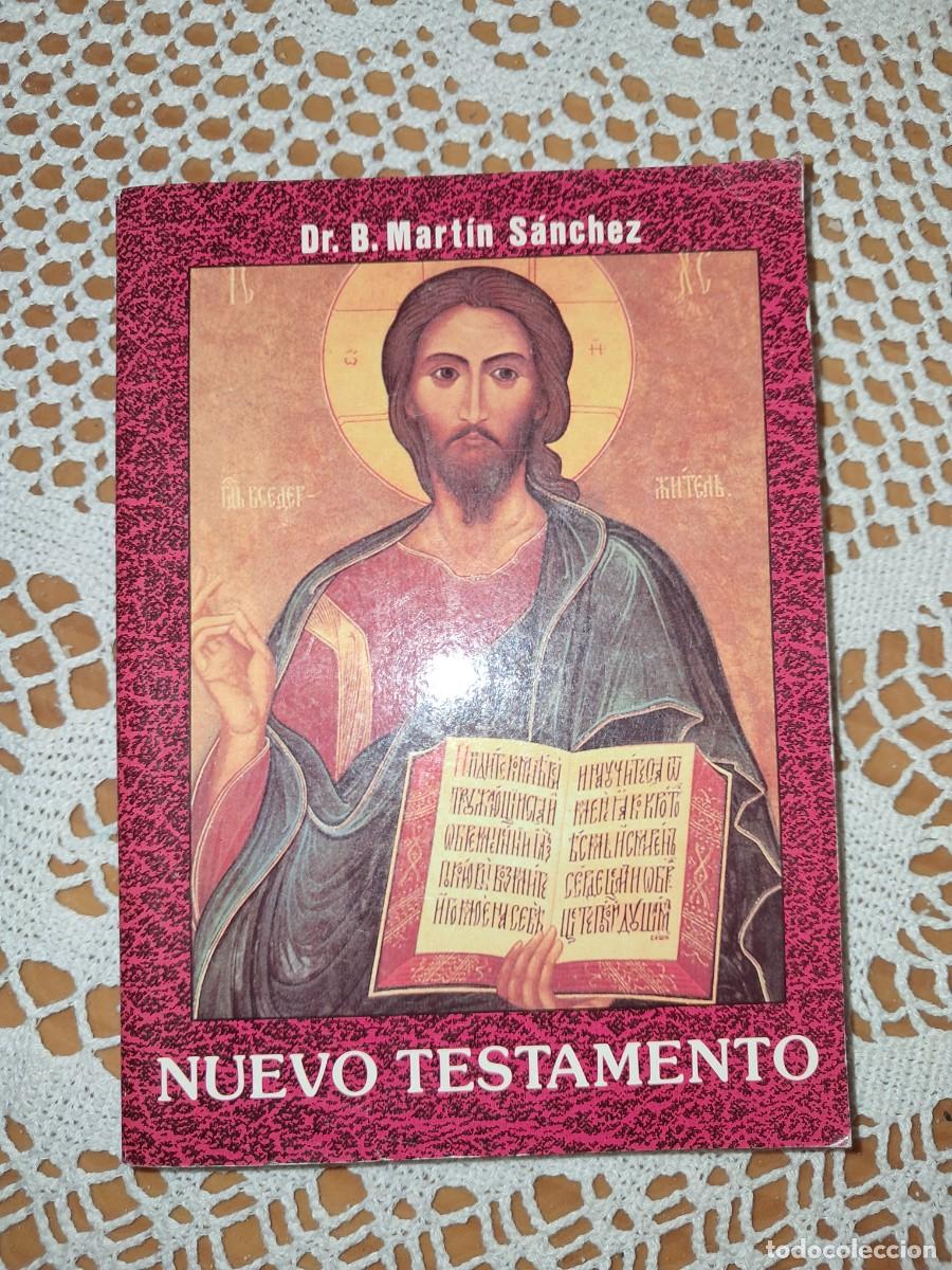 Libros de segunda mano: Nuevo Testamento DR. B. Mart&iacute;n S&aacute;nchez - Foto 1