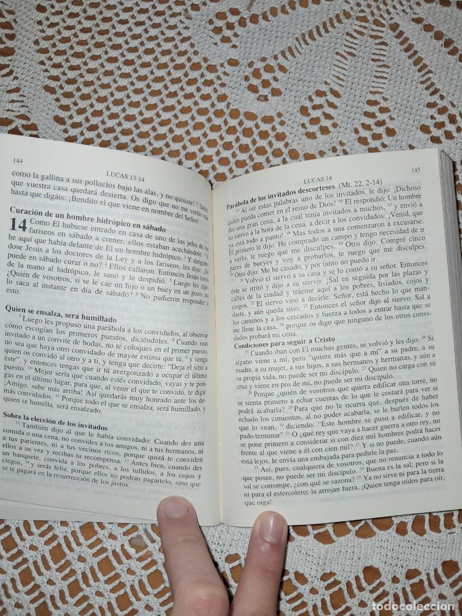 Libros de segunda mano: Nuevo Testamento DR. B. Mart&iacute;n S&aacute;nchez - Foto 4