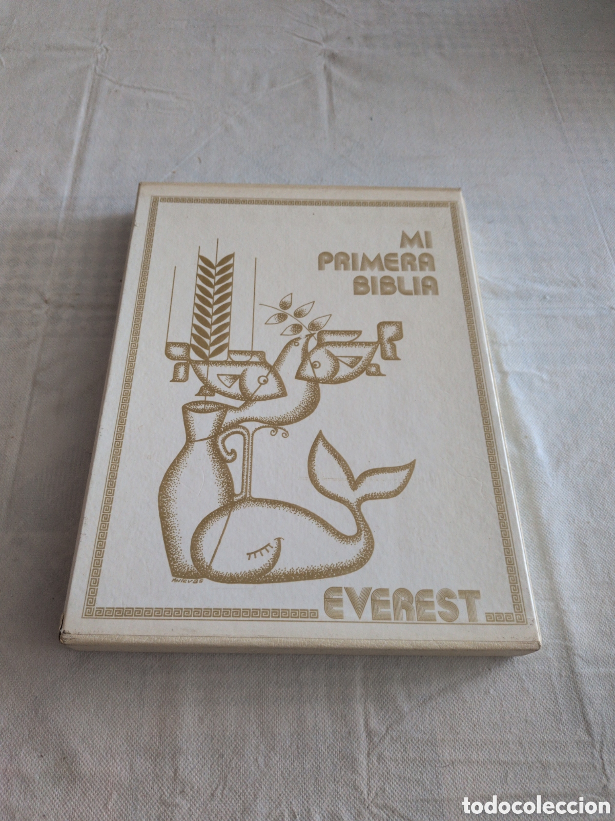 Livros em segunda m&atilde;o: Mi primera biblia. Ed. Everest. 1983. Estuche lujo.