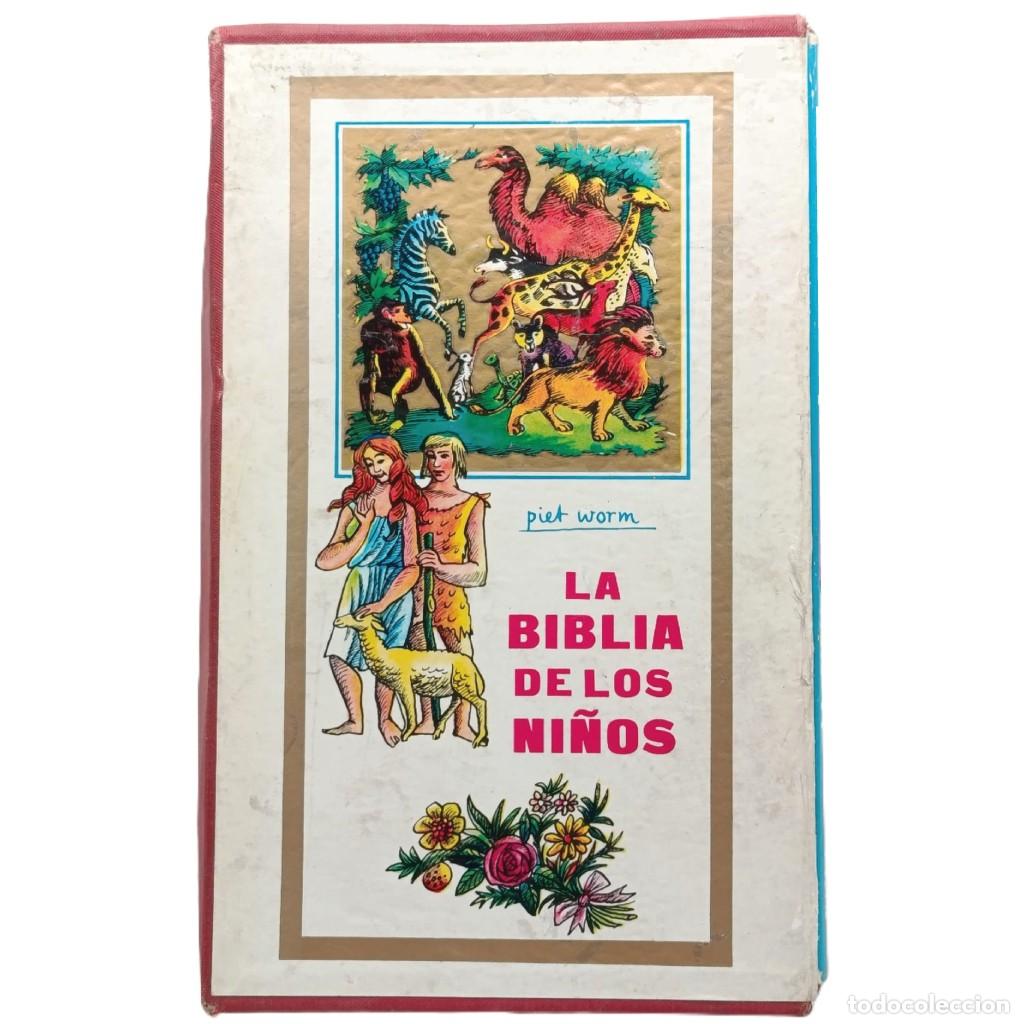 Libros de segunda mano: LA BIBLIA DE LOS NI&Ntilde;OS ILUSTRADA POR PIET WORM