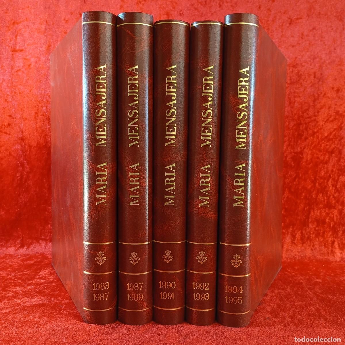 Libros de segunda mano: MAR&Iacute;A MENSAJERA - REVISTAS ENCUADERNADAS - N&ordm; 63 A 179 - DE 1983 A 1995 - RARO / 1472
