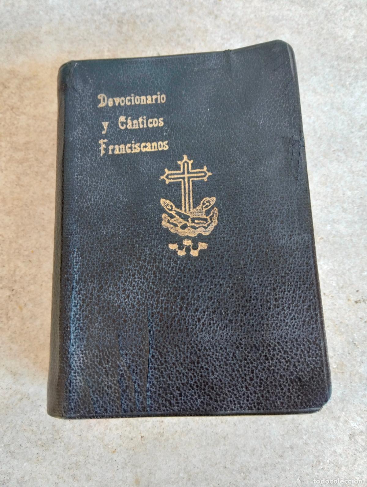 Livros em segunda m&atilde;o: Devocionario y c&aacute;nticos franciscanos libreria franciscana pedro pla 1945