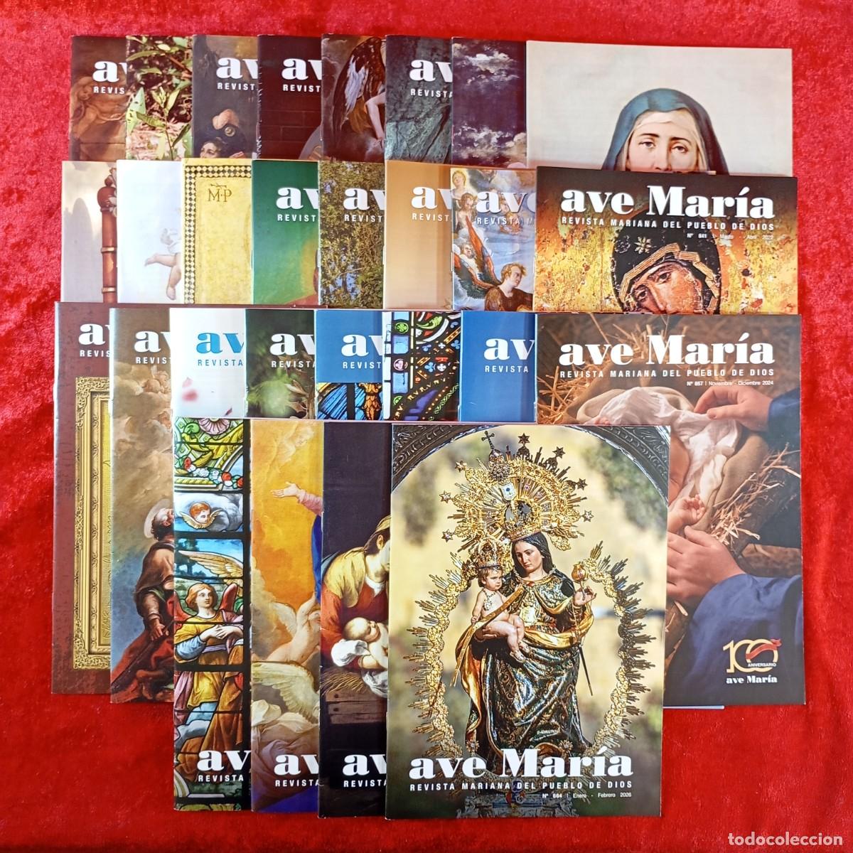 Libros de segunda mano: AVE MAR&Iacute;A - REVISTA MARIANA DEL PUEBLO DE DIOS - 28 REVISTAS / 1493