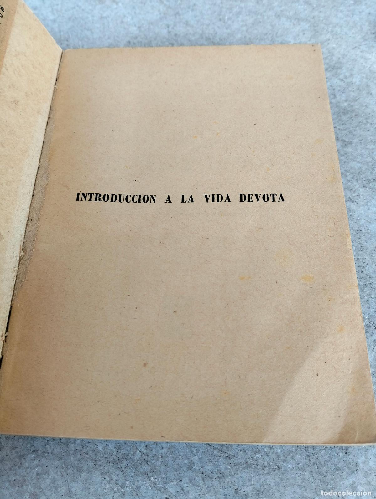 Libros de segunda mano: Introducci&oacute;n a la vida devota san francisco de sales editorial difusi&oacute;n - Foto 2