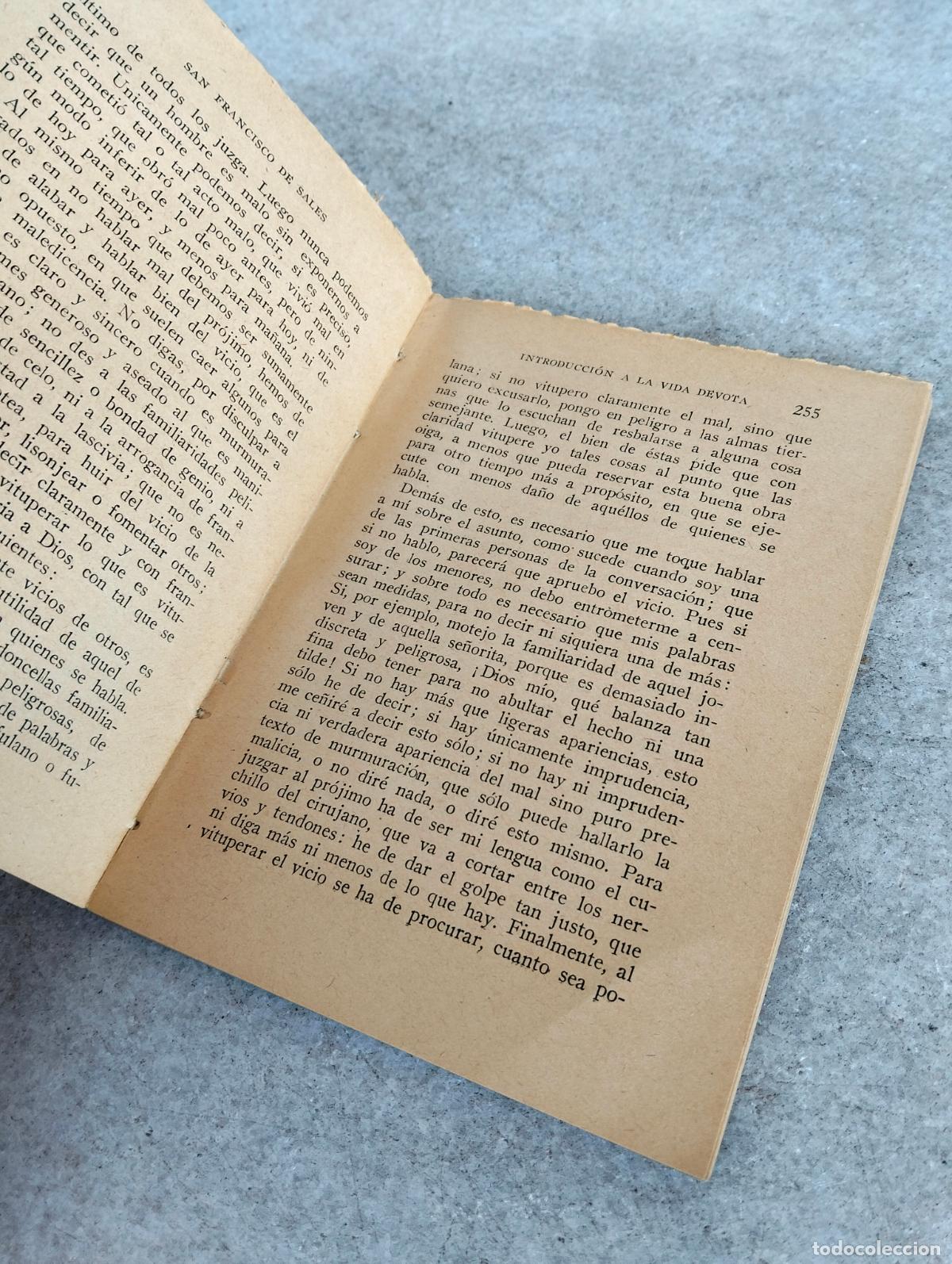 Libros de segunda mano: Introducci&oacute;n a la vida devota san francisco de sales editorial difusi&oacute;n - Foto 5