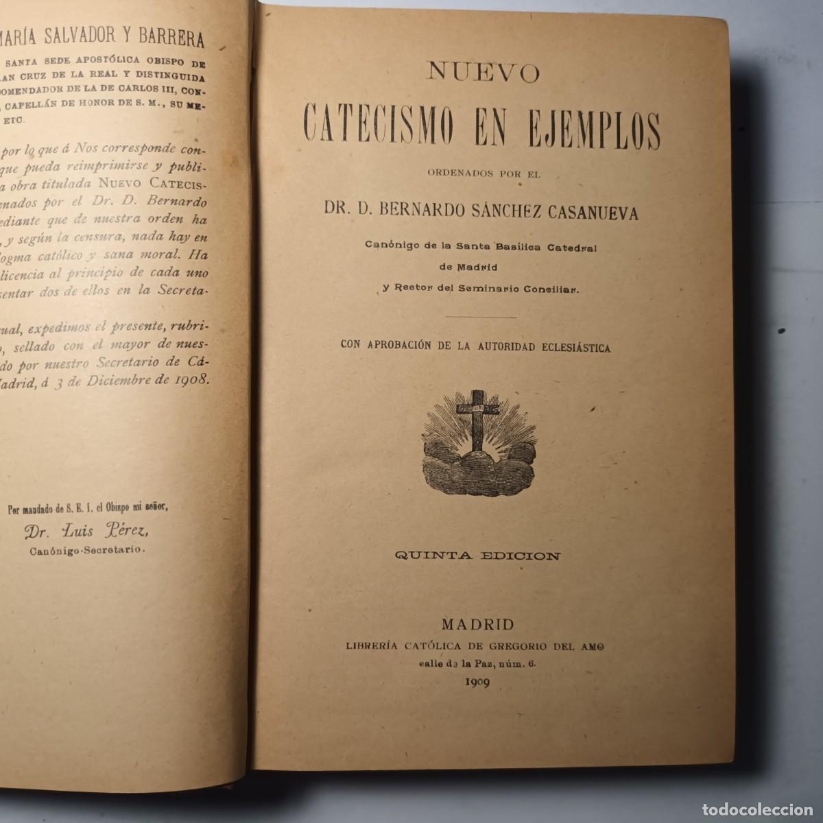 Libros de segunda mano: Catecismo en Ejemplos Lote L - 417 - Foto 4