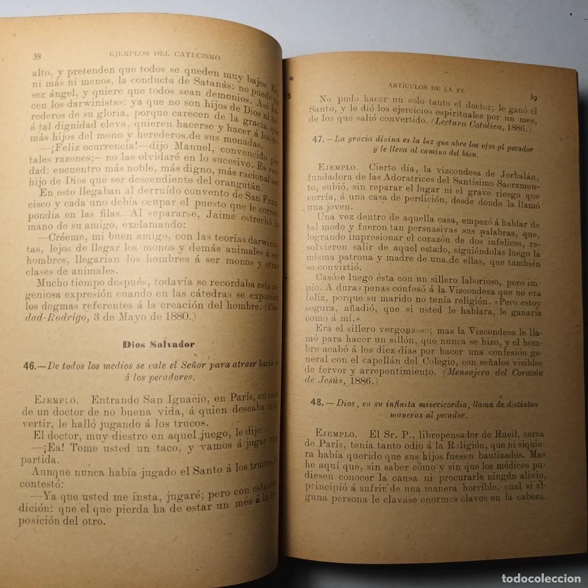 Libros de segunda mano: Catecismo en Ejemplos Lote L - 417 - Foto 5