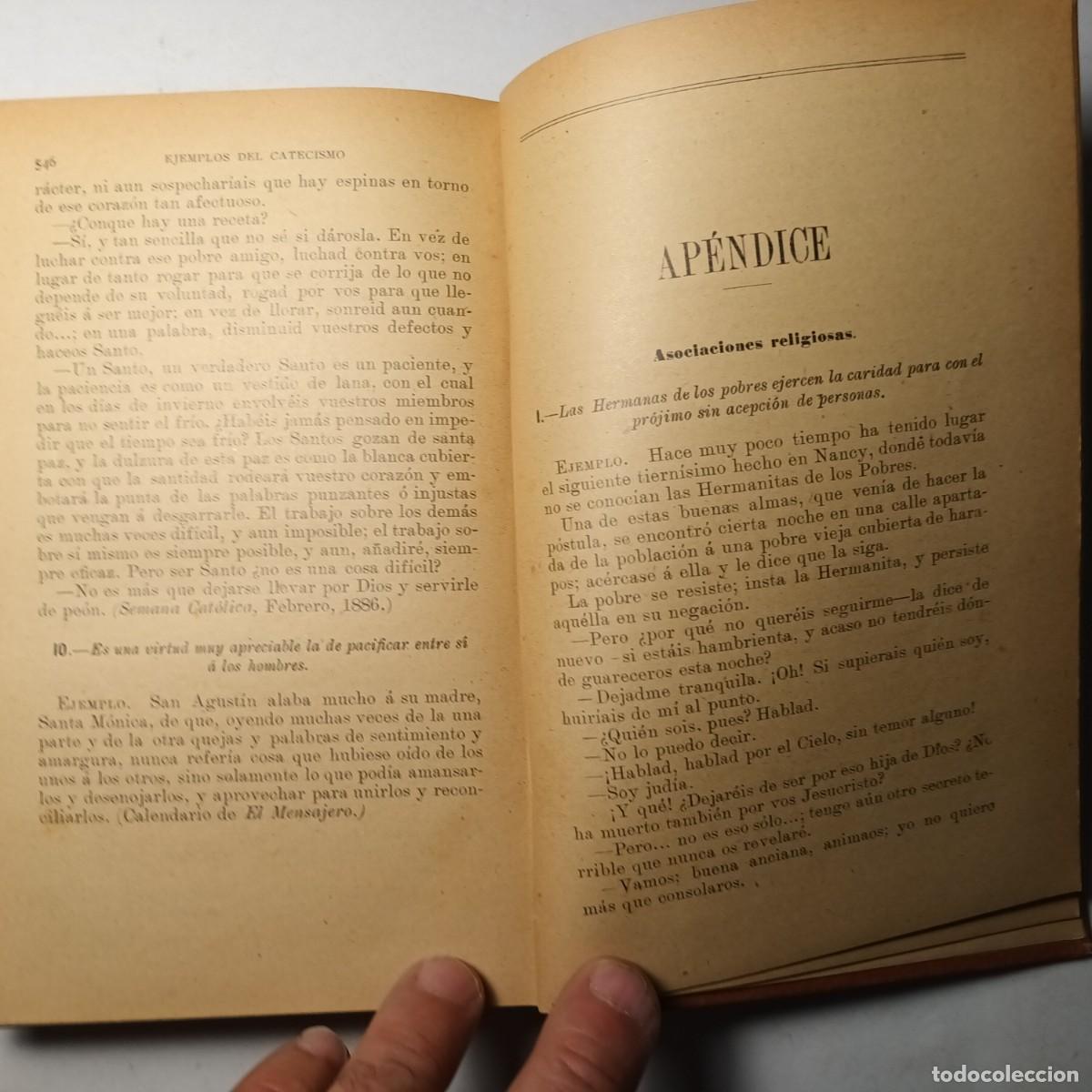 Libros de segunda mano: Catecismo en Ejemplos Lote L - 417 - Foto 7